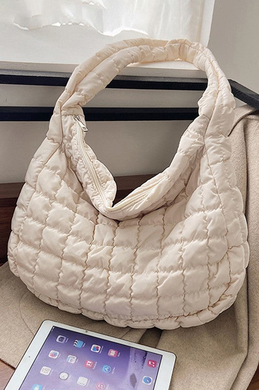 LARGE QUILTED BAG