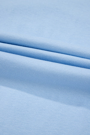 Myosotis Flag Bow Graphic Crewneck Tee