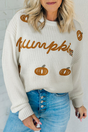 Black XOXO Glitter Print Round Neck Casual Sweater