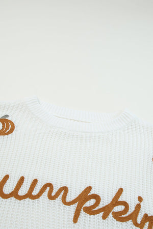 Black XOXO Glitter Print Round Neck Casual Sweater