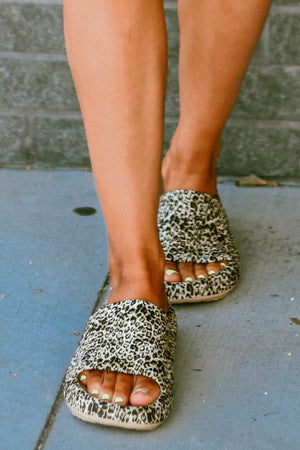 Leopard Soft Rubber Slippers